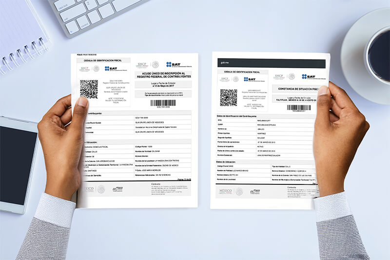 Cédula de Identificación Fiscal y su diferencia con la CSF