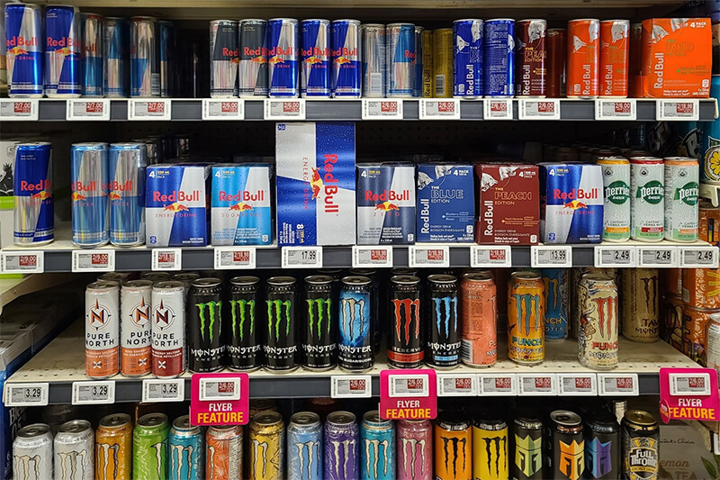 Disminución en la recaudación del IEPS por bebidas energizantes