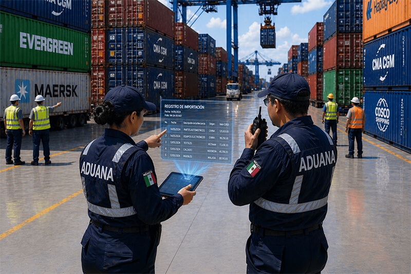 Ecosistema aduanero en México: control, digitalización y competitividad