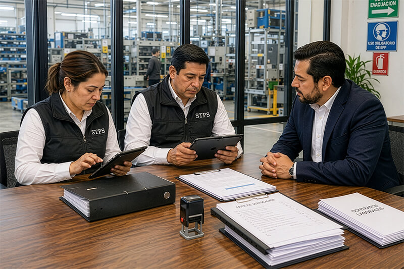 Inspecciones STPS 2026: obligaciones laborales y sanciones en México