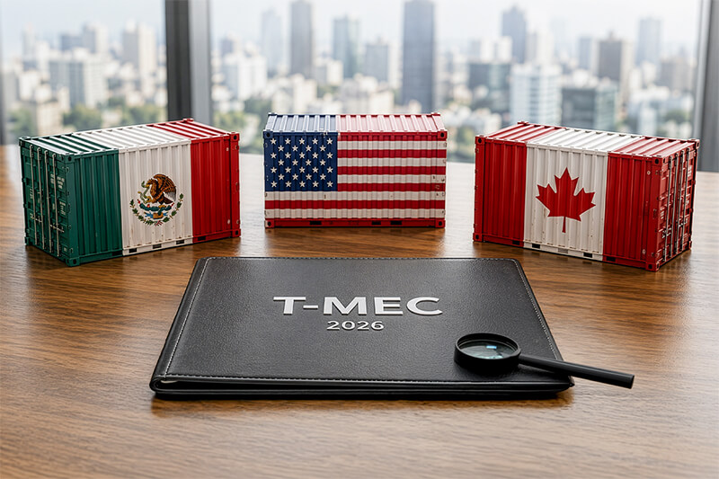 Revisión del T-MEC 2026: retos, cambios y futuro del comercio en la zona